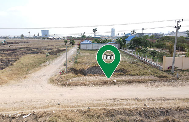 Corner Land For Sale 270,000$ in Sangkat Krang Thnong Sen Sok